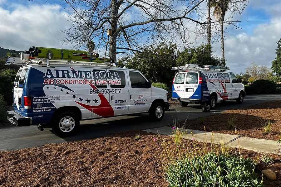 Airmerica Air Conditioning & Heating Truck