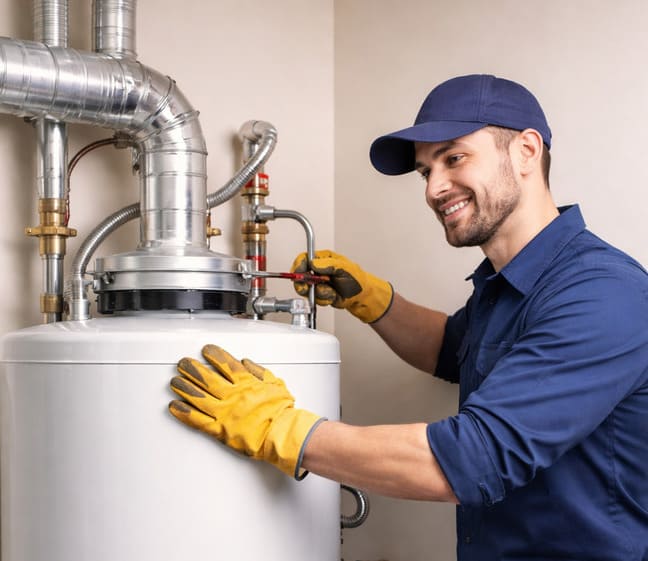 water heater installation