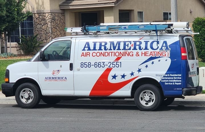 hvac service van